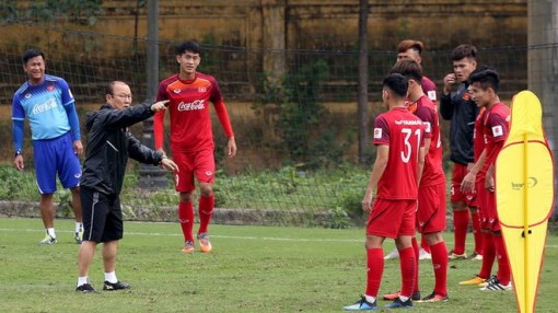 HLV Park Hang-seo: Hoàn thiện dần những vị trí trong đội tuyển U22 Việt Nam