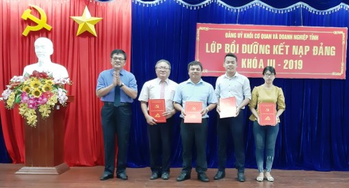 Khai giảng lớp bồi dưỡng kết nạp Đảng khóa III năm 2019