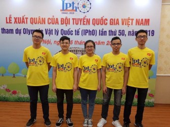 Học sinh Việt Nam đoạt ba Huy chương vàng Olympic Vật lý quốc tế