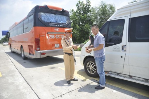Bắt đầu ghi hình, tổng kiểm soát xe vi phạm giao thông trên toàn quốc
