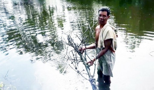 Người dân than phiền vì nước rỉ từ Nhà máy rác TP.Cà Mau