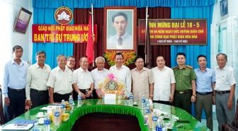 Phó Trưởng ban Dân vận Trung ương Nguyễn Lam thăm, làm việc tại An Giang
