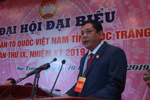 Ông Dương Sà Kha tái đắc cử Chủ tịch Uỷ ban MTTQVN tỉnh Sóc Trăng