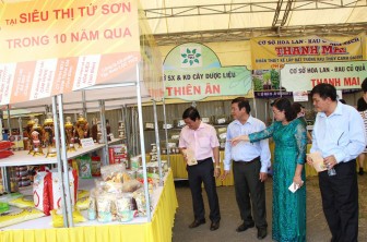 Phiên chợ tôn vinh hàng Việt Nam và những sản phẩm nổi bật của An Giang