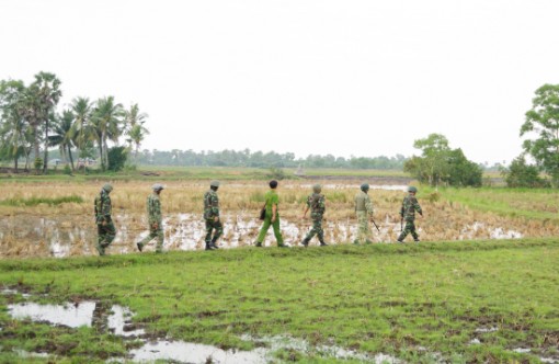 Giữ yên bình tuyến biên giới Hà Tiên