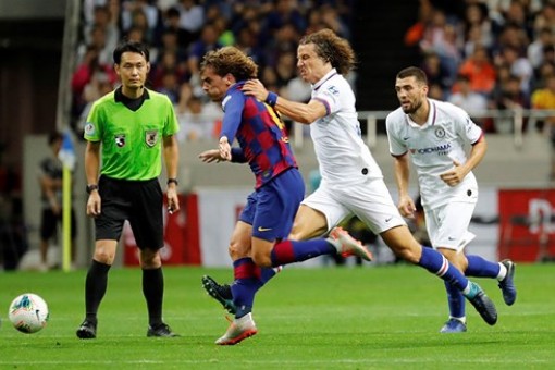 Antoine Griezmann ra mắt nhạt nhòa trong trận Barcelona để thua 1-2 Chelsea
