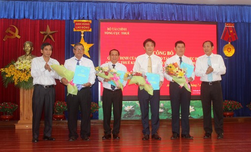 Hợp nhất một số Chi cục Thuế khu vực trực thuộc Cục Thuế tỉnh