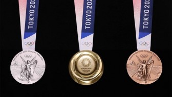 Huy chương của Olympic Tokyo 2020 được làm từ đồ điện tử tái chế