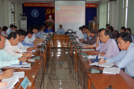 Tăng tốc hoàn thành hệ thống các chỉ tiêu bảo hiểm xã hội, bảo hiểm y tế, bảo hiểm tai nạn