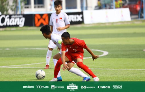 Thắng may mắn Timor Leste, U15 Việt Nam vào bán kết Đông Nam Á