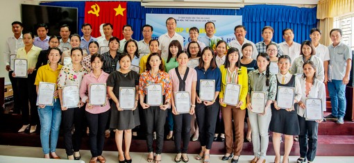 Tổng kết trao chứng nhận lớp tập huấn nghi thức giao tế xã hội