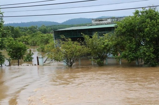 Sau Đắk Kar, thủy điện Đắk Sin 1 gặp sự cố, đang bị cô lập
