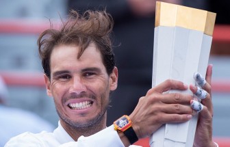 Rafael Nadal lần thứ 5 vô địch Rogers Cup, thiết lập kỷ lục mới