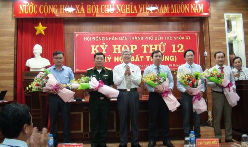 HĐND TP. Bến Tre họp bất thường bầu Chủ tịch UBND