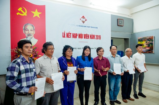 Liên hiệp các Hội Văn học - Nghệ thuật tỉnh: Kết nạp hội viên mới