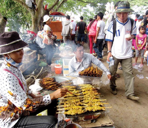 Mùa mưa về Bảy Núi ăn đặc sản