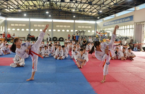 Taekwondo An Giang với những bước phát triển vững chắc