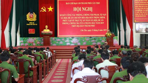 Tỷ lệ điều tra khám phá án trên địa bàn Cần Thơ đạt 93%