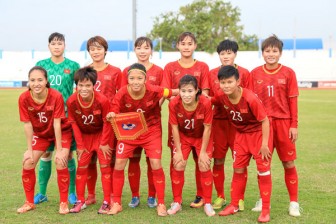 Đội tuyển bóng đá nữ Việt Nam tiếp tục dội 'mưa bàn thắng' vào lưới Indonesia