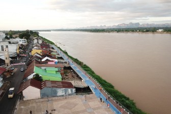 Nước sông Mekong đang lên nhanh, Thái Lan chuẩn bị đối phó với lũ lụt