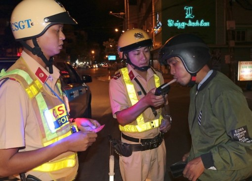 Cần Thơ kéo giảm vi phạm nồng độ cồn và ma túy