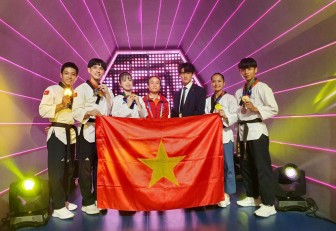 Taekwondo An Giang đoạt 6 huy chương World Cup 2019