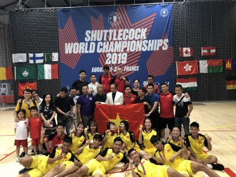 Việt Nam dẫn đầu Giải vô địch đá cầu thế giới lần thứ 10