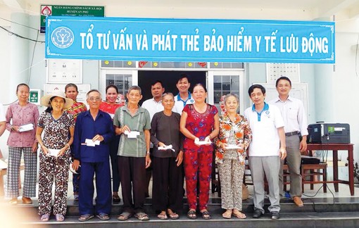 Điểm sáng vận động nhân dân tham gia bảo hiểm y tế