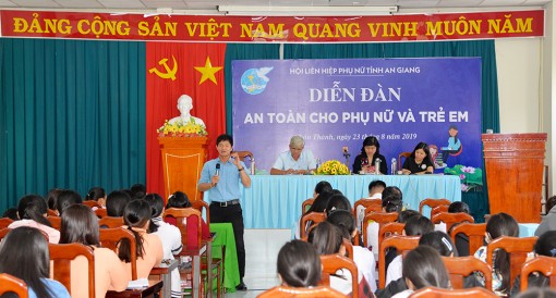 Hội Liên hiệp Phụ nữ huyện Châu Thành: Tọa đàm “An toàn cho phụ nữ và kỹ năng tự bảo vệ bản thân trẻ em”