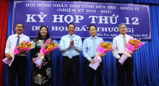 Bến Tre có 2 tân Phó chủ tịch UBND tỉnh
