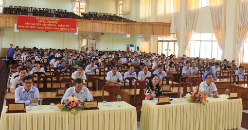 Hội nghị trực tuyến báo cáo viên Trung ương tháng 9