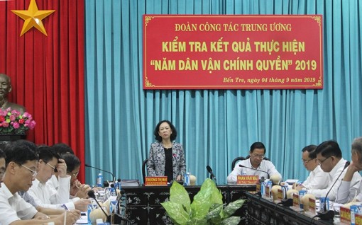 Lấy sự hài lòng của người dân là trọng tâm của công tác dân vận