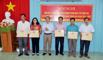 Châu Thành: Tổng kết 10 năm xây dựng nông thôn mới