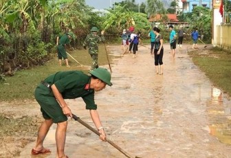 Quảng Bình: Nước lũ rút dần, các địa phương gấp rút khắc phục hậu quả