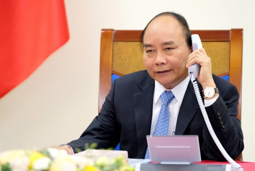 Thủ tướng Nguyễn Xuân Phúc tiếp khách quốc tế