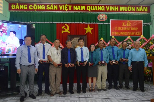 Kỷ niệm 25 năm thành lập Công ty TNHH Liên doanh Antraco