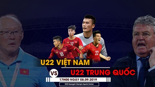 Trực Tiếp U.22 Việt Nam vs U.22 Trung Quốc