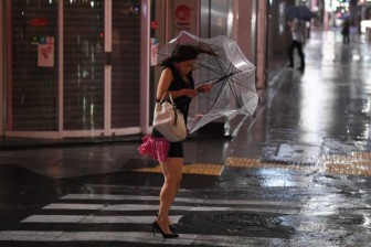 Siêu bão Faxai đổ bộ Nhật Bản