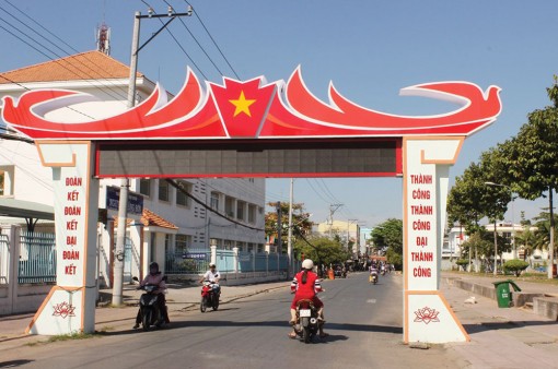 Phát triển đô thị thị trấn Chợ Mới