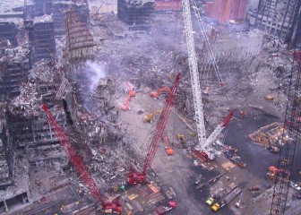 Những bức ảnh chưa từng được công bố về hiện trường sau vụ 11-9