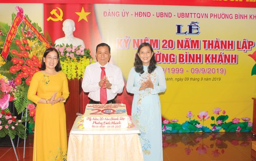 Dấu ấn 20 năm của phường Bình Khánh