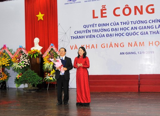 Trường Đại học An Giang chính thức là thành viên Đại học Quốc gia TP. Hồ Chí Minh