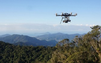 Sử dụng máy bay không người lái nghiên cứu rừng rậm Amazon