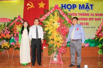 Họp mặt kỷ niệm 20 năm thành lập phường Mỹ Quý