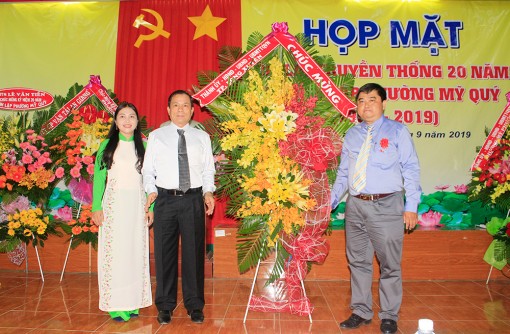 Họp mặt kỷ niệm 20 năm thành lập phường Mỹ Quý