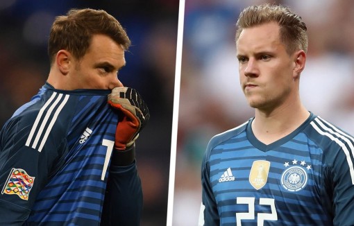 Đội tuyển Đức lại rối ren: Cuộc chiến Neuer-ter Stegen bắt đầu!