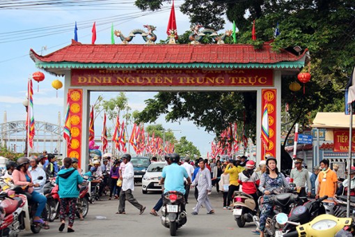 Lễ hội Nguyễn Trung Trực nói không với rác thải nhựa