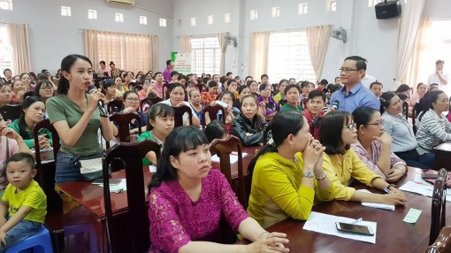 Tư vấn sức khỏe cộng đồng về hậu quả trẻ biếng ăn