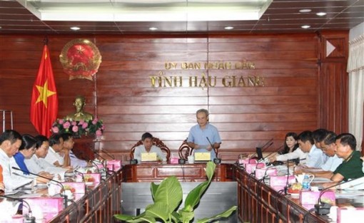 Thanh tra việc chấp hành quy định thi đua, khen thưởng tại Hậu Giang