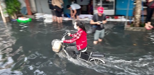 Ngày 2-10, triều cường ở TP.HCM vẫn sẽ trên mức báo động 3